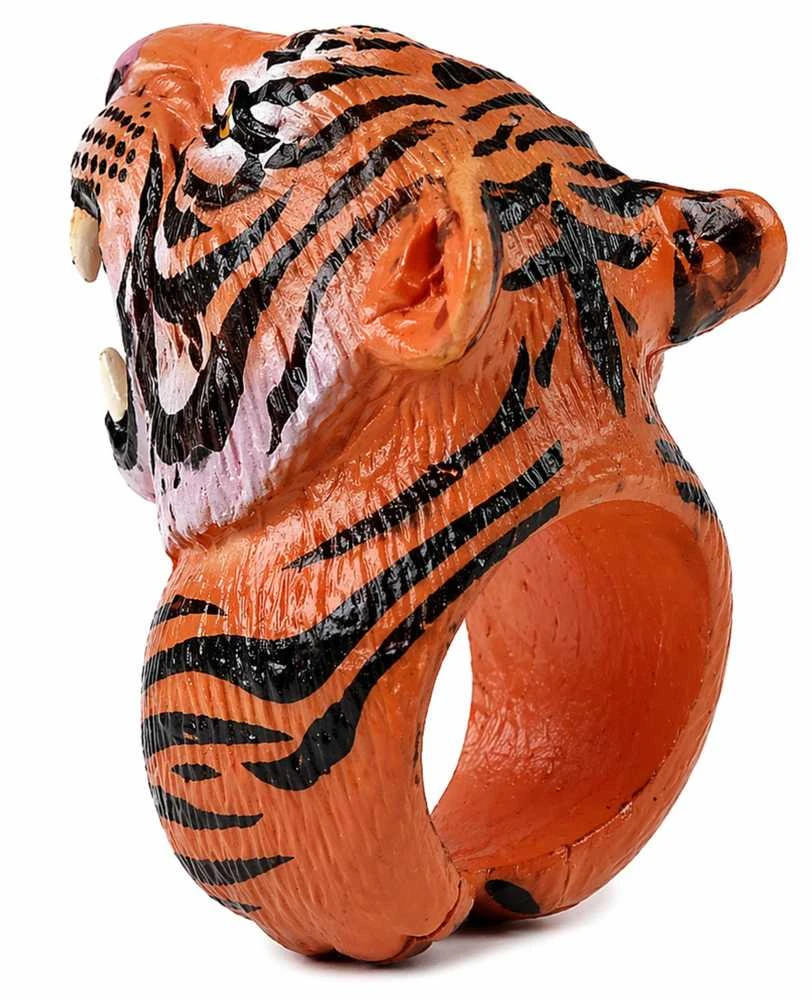 Žiedas su Bengalijos tigru vaikams, Lean Toys