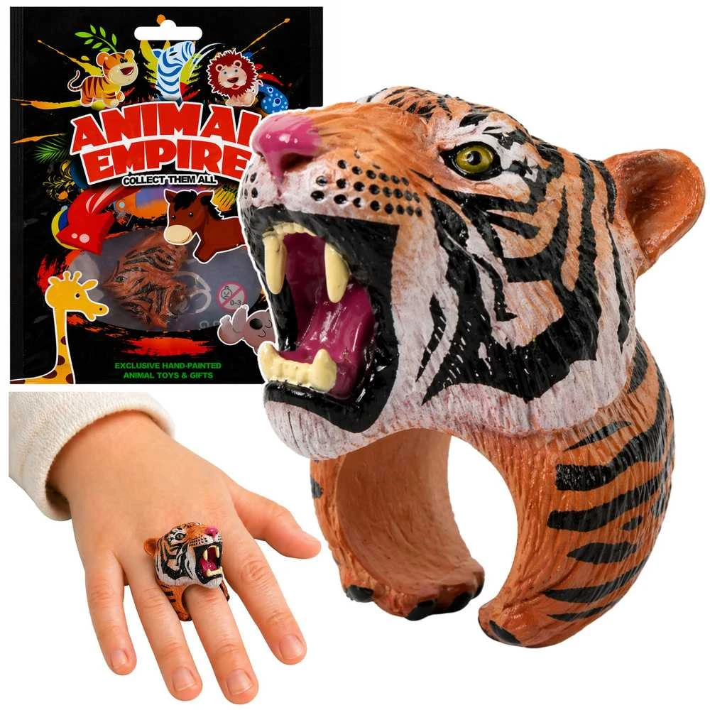 Žiedas su Bengalijos tigru vaikams, Lean Toys