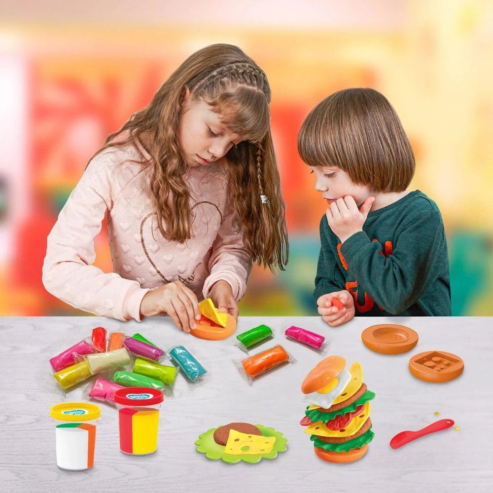 Maksik Okto Gluty Lovin Kūrybinis rinkinys mėsainio, tešlos modeliavimui 41144
