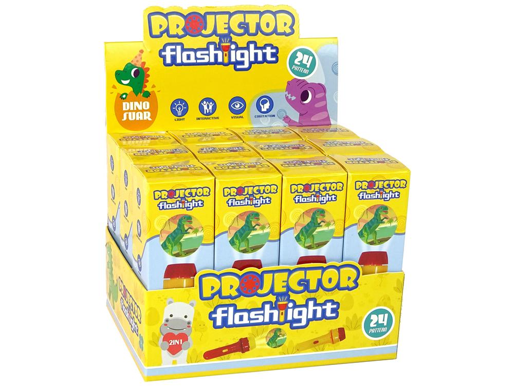 Lean Toys Vaikiškas projektorius su 3 keičiamomis plokštelėmis