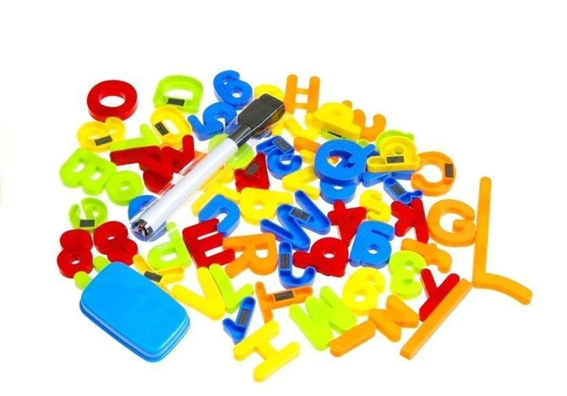Lean Toys Magnetinė lenta su priedais First Classroom