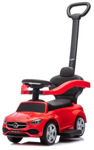 Lean Toys Paspiriamas automobilis Mercedes 3in1 raudonas