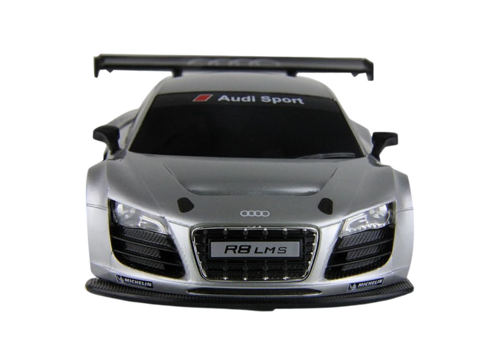 Rastar Nuotoliniu būdu valdomas automobilis Audi R8 LMS 1:24, sidabrinis