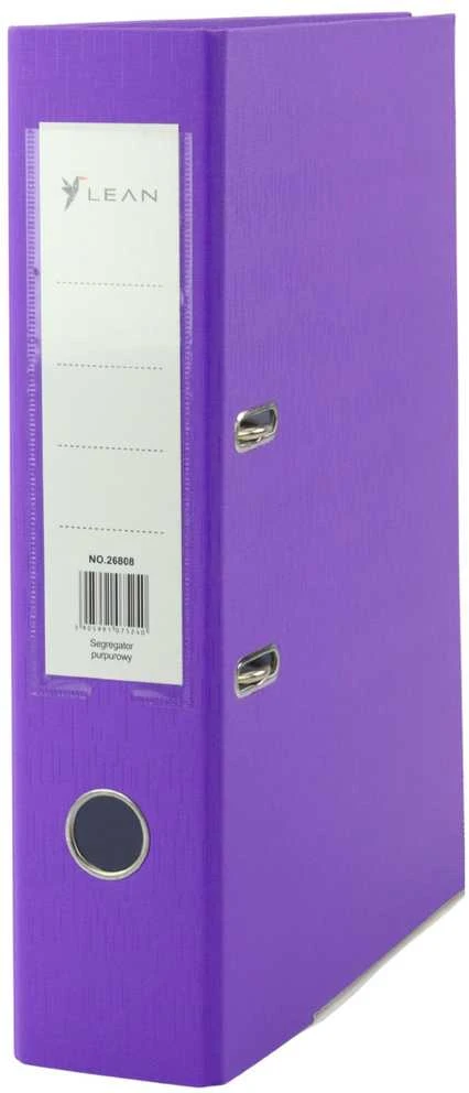 Lean Segtuvas A4, 80 mm, svirtinis mechanizmas, violetinis