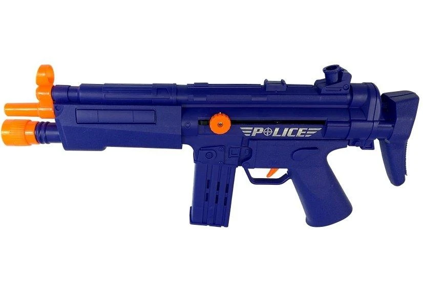 Lean Toys Policijos žaidimų rinkinys su M4 automatu