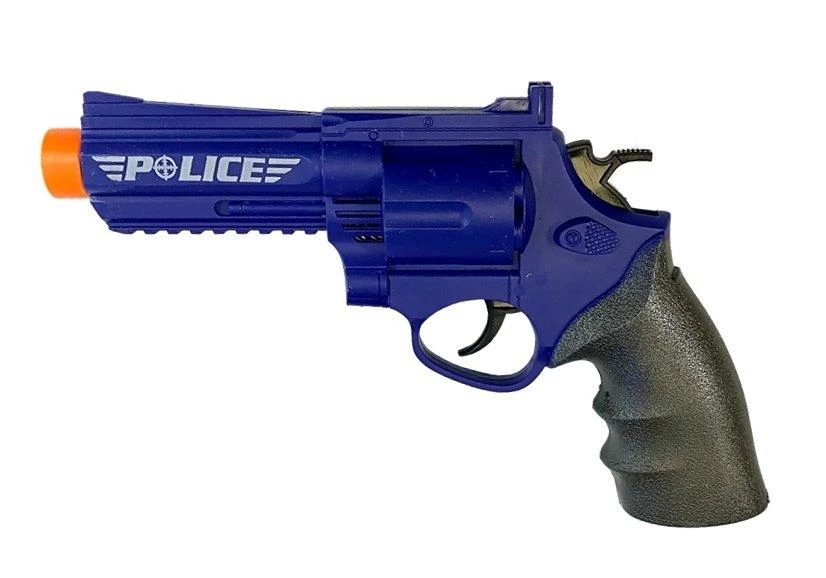 Lean Toys Policijos žaidimų rinkinys su M4 automatu