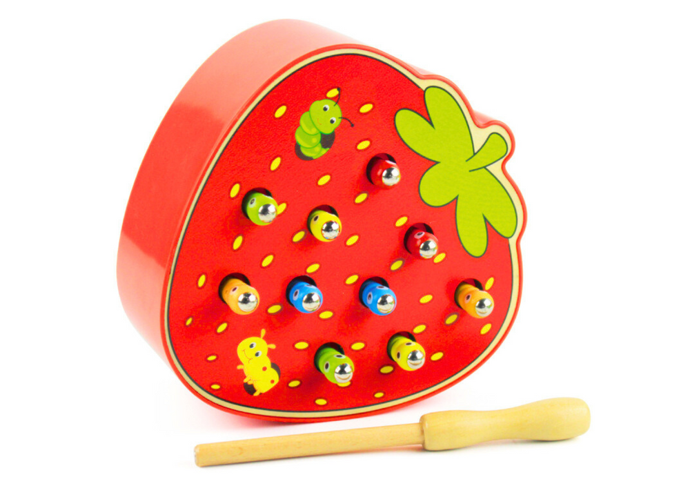 Lean Toys Medinis žūklės žaidimo rinkinys su 2 meškerėmis