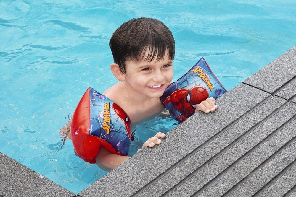 BESTWAY plaukimo rankovės Spiderman 23x15cm, 98001