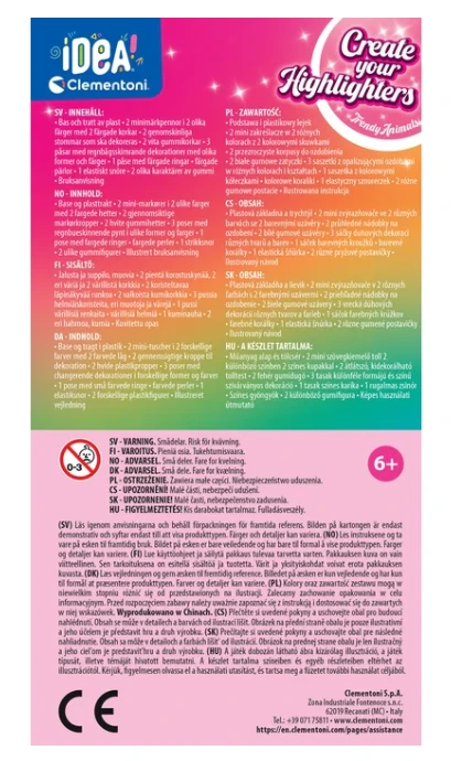 Clementoni IDEA 18167 meno/rankdarbių žaislas