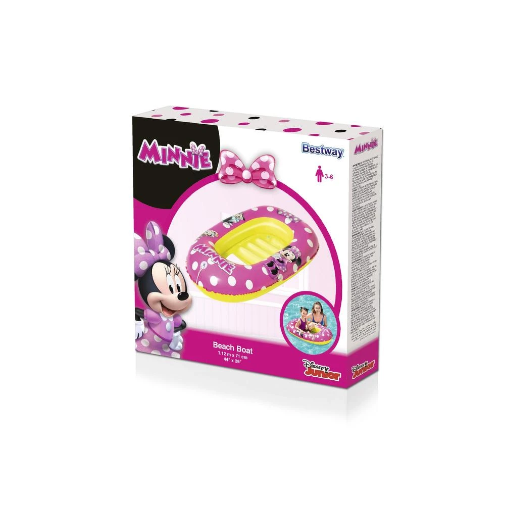 Pripučiama valtelė vaikams Bestway Minnie, rožinė