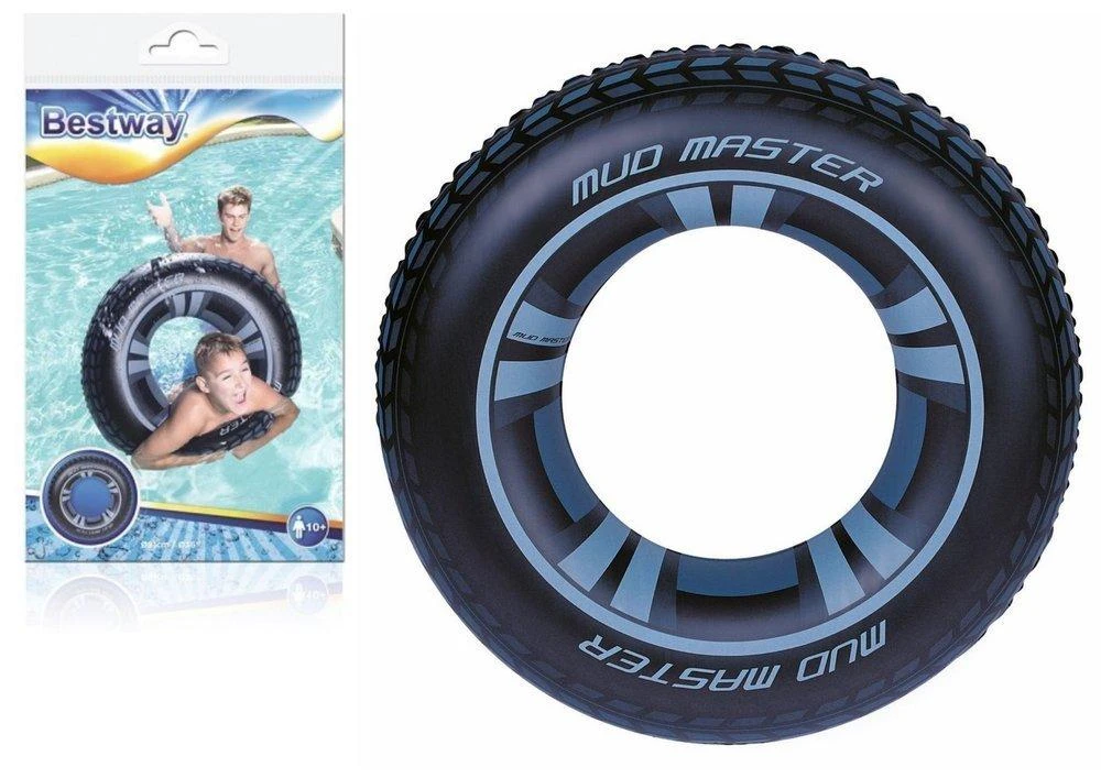 Bestway 36016 plūduriuojantis gaminys baseinui / paplūdimiui Juoda Plaukimo ratas Vinilas