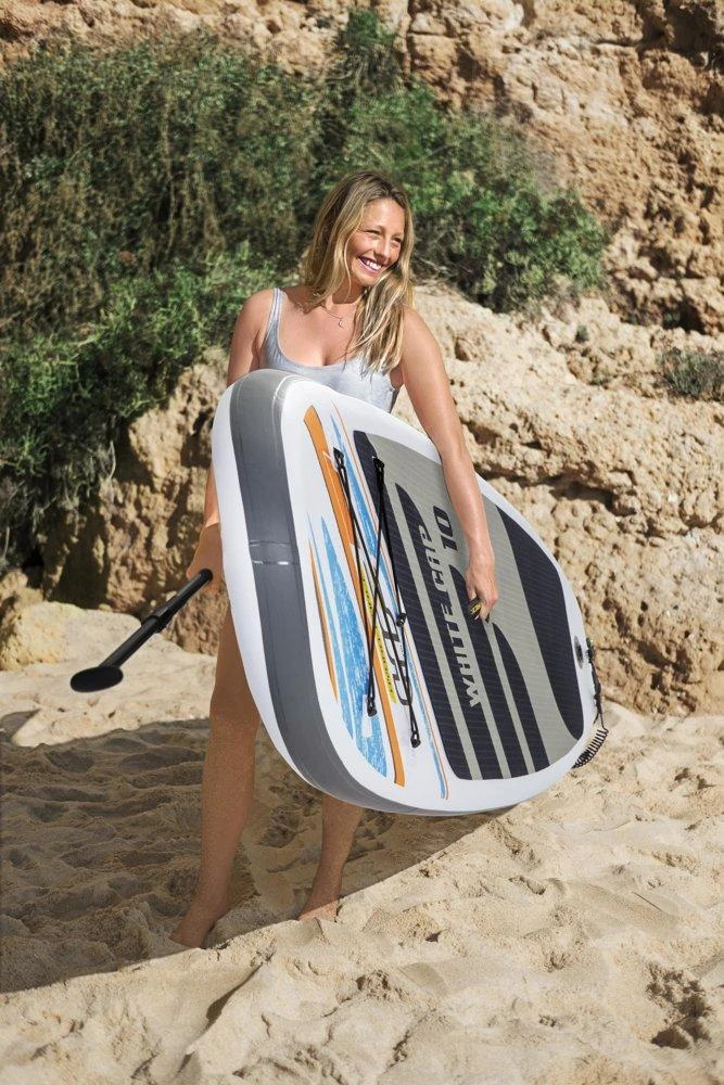 Bestway Hydro-Force Baltas Cap Set Pripučiama irklentė, 305x84x12cm