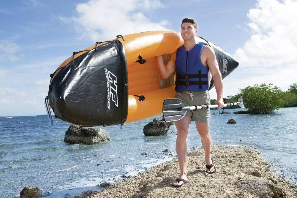 Bestway Hydro-Force Lite-Rapid x2 Pripučiamos baidarės rinkinys