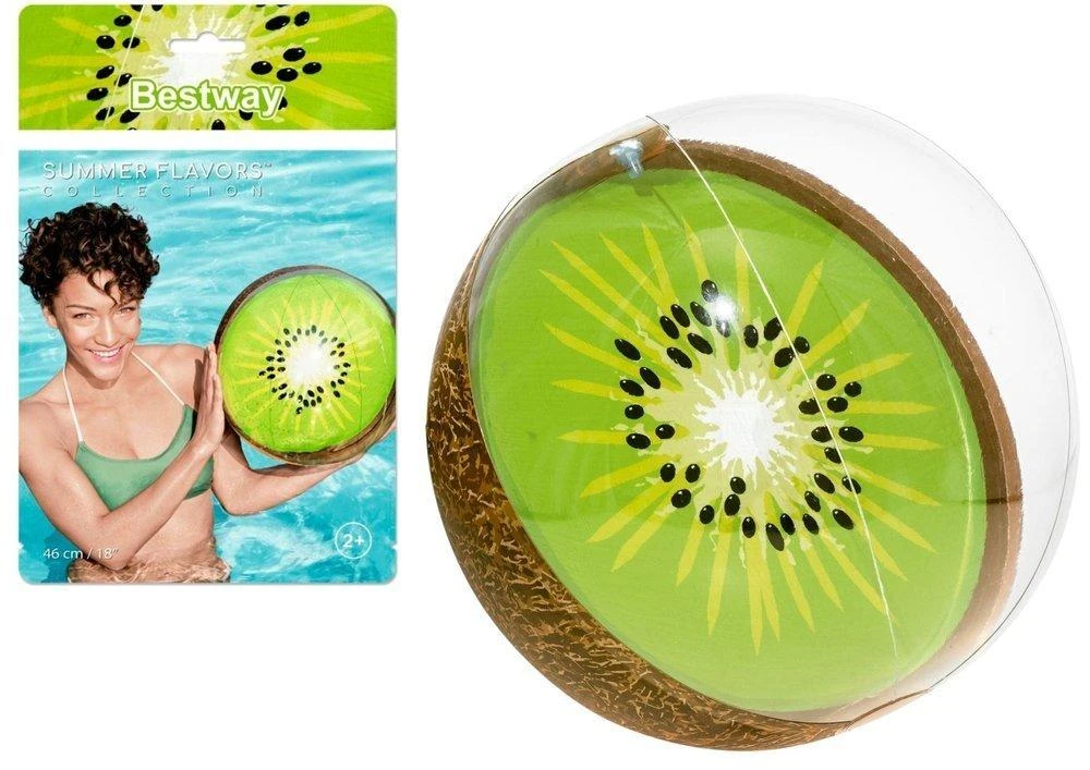BESTWAY paplūdimio kamuolys Fruit 46cm, assort., 31042
