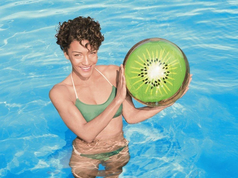 BESTWAY paplūdimio kamuolys Fruit 46cm, assort., 31042