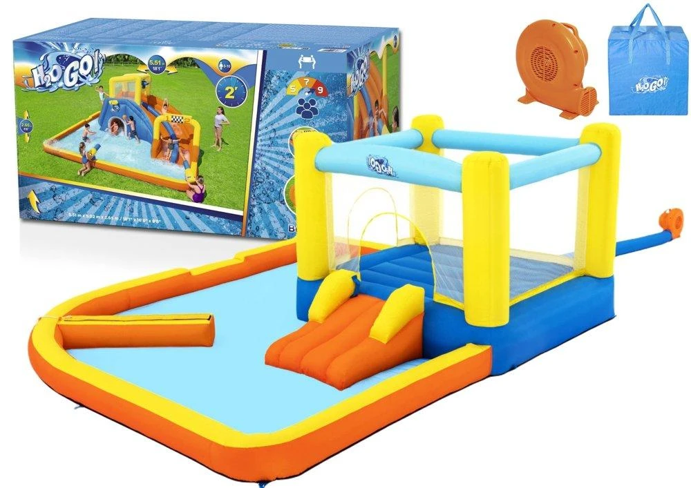 Bestway H2OGO Beach Bounce Pripučiamas vaikiškas vandens parkas
