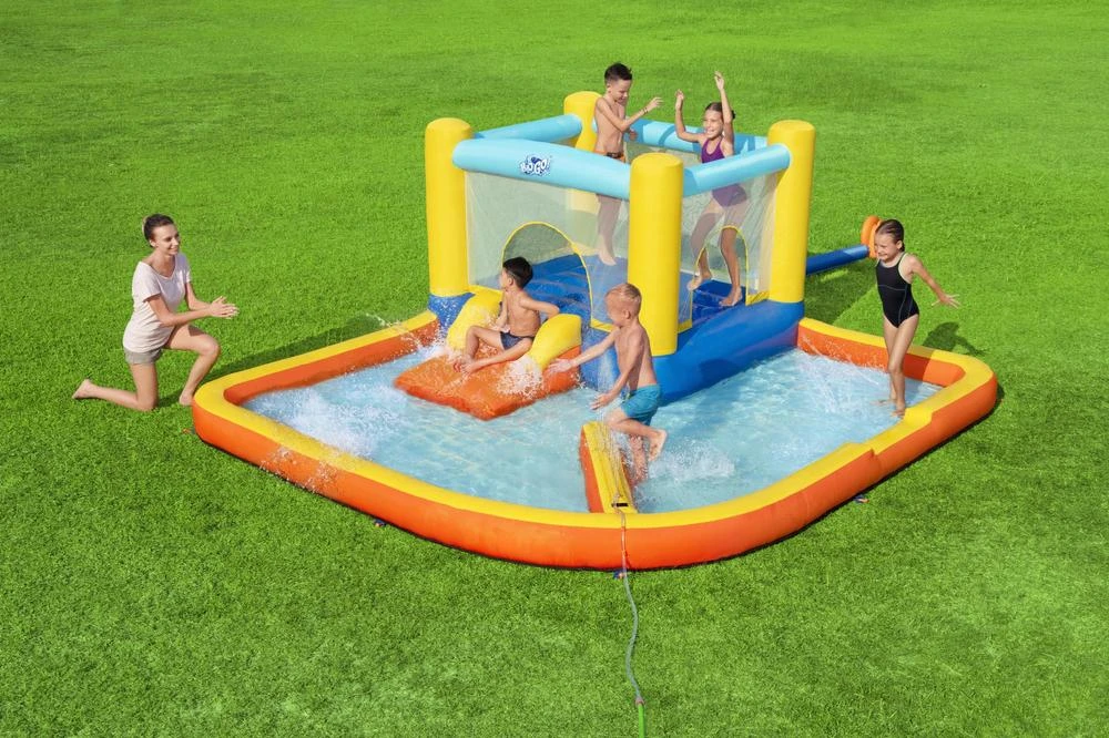 Bestway H2OGO Beach Bounce Pripučiamas vaikiškas vandens parkas