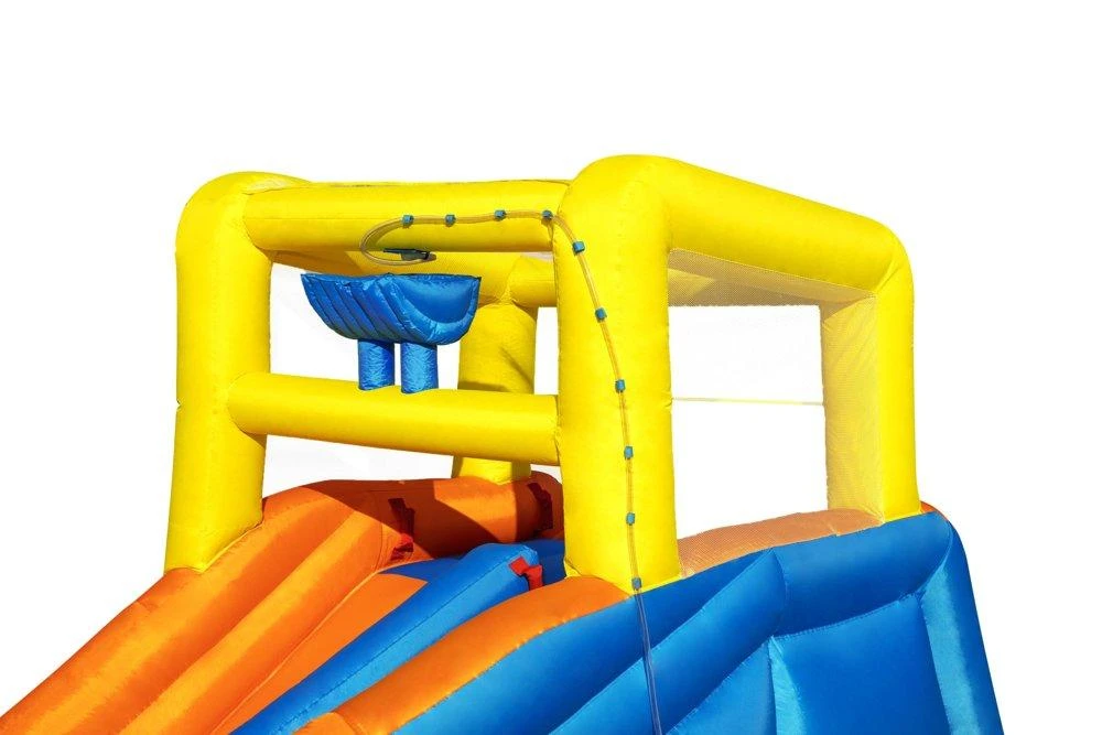 Bestway didžiulė VANDENS ŽAIDIMŲ AIKŠTELĖ 551x502x265cm čiuožykla 53377