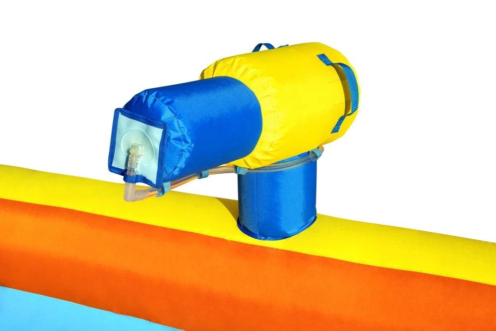 Bestway didžiulė VANDENS ŽAIDIMŲ AIKŠTELĖ 551x502x265cm čiuožykla 53377