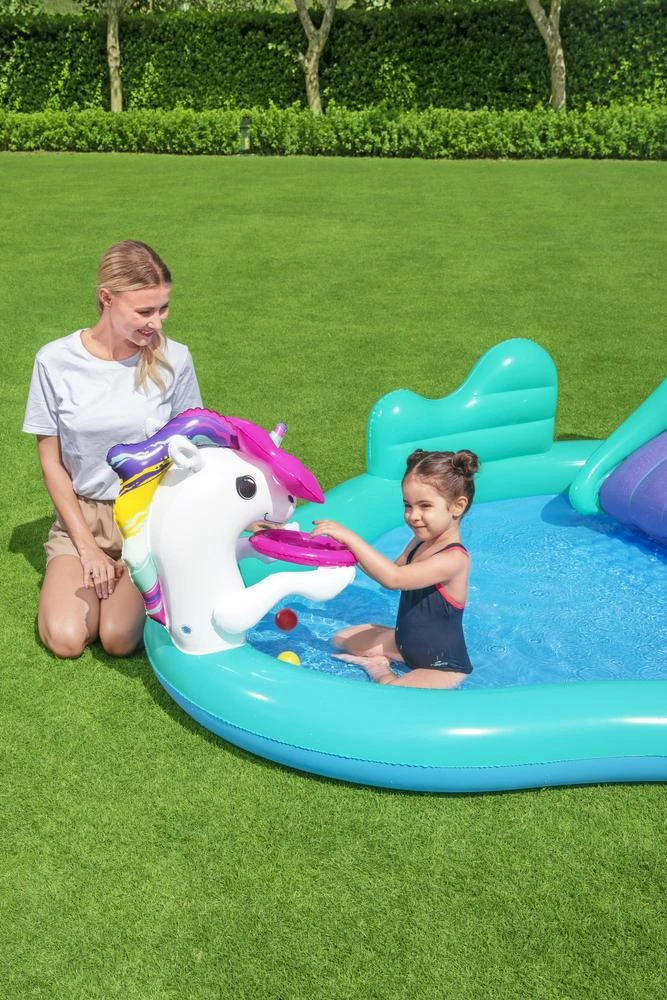 Bestway 53097 pripučiama žaidimų aikštelė - baseinas Vienaragis