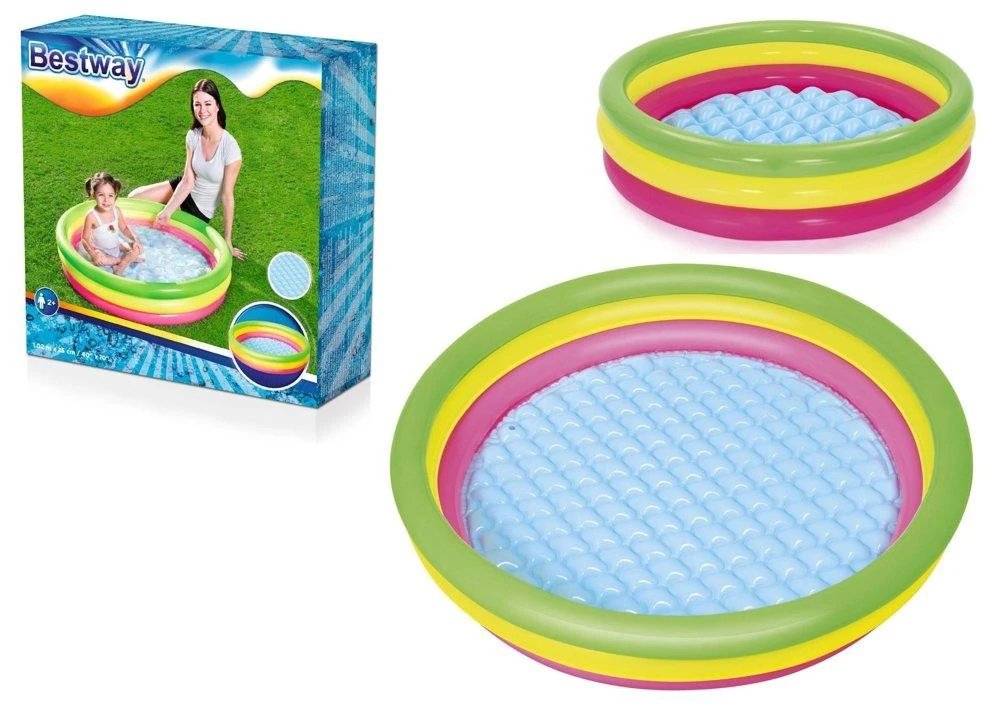 BESTWAY pripučiamas baseinas 102cm x 25cm, 51104