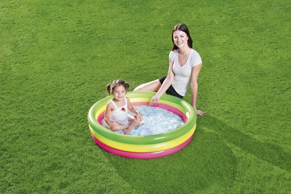 BESTWAY pripučiamas baseinas 102cm x 25cm, 51104