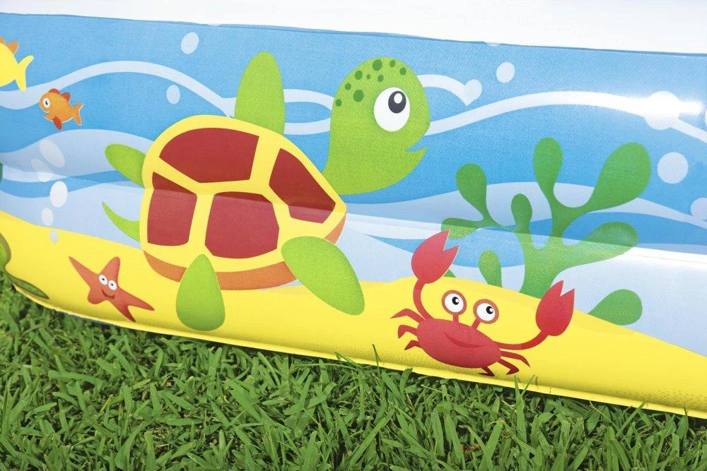 Bestway pripučiamas baseinas su stogeliu, 140x140x114 cm