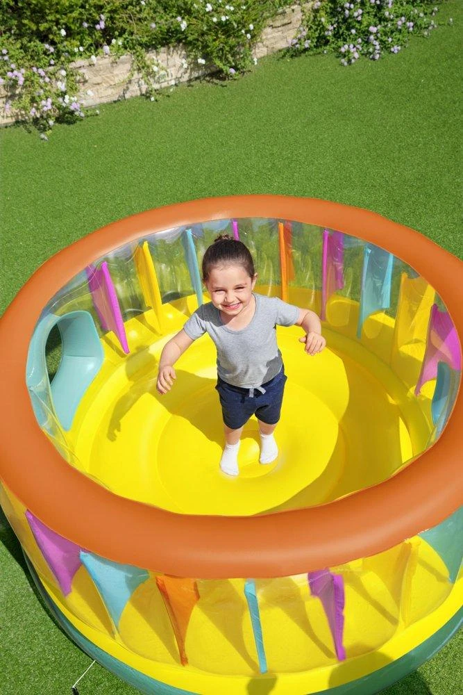 Pripučiamas batutas Bestway BounceJam, 180 x 86 cm