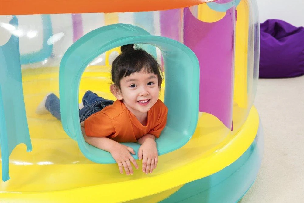 Pripučiamas batutas Bestway BounceJam, 180 x 86 cm