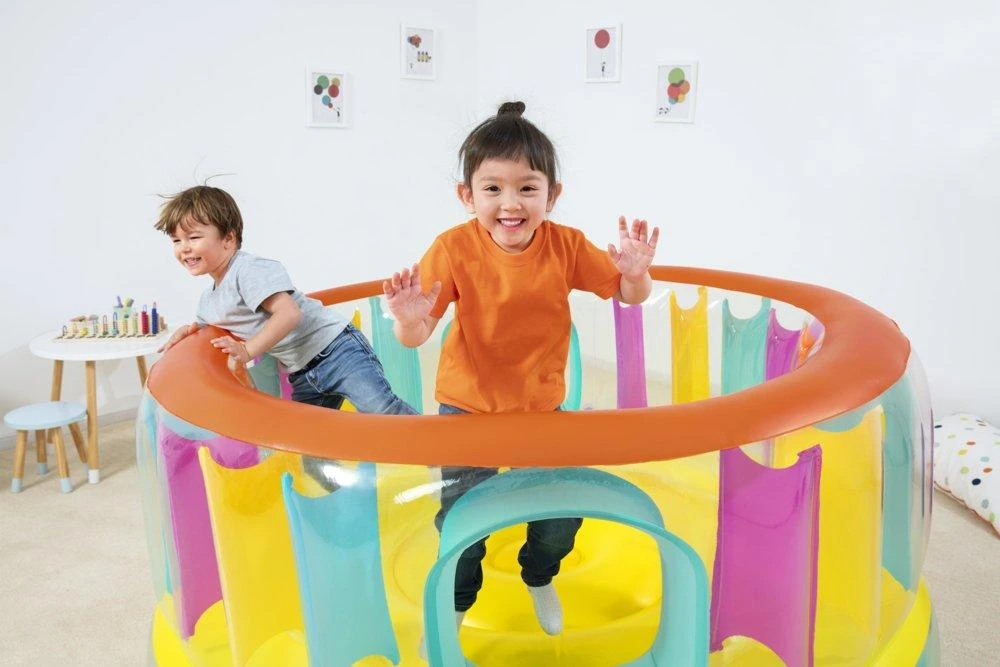 Pripučiamas batutas Bestway BounceJam, 180 x 86 cm
