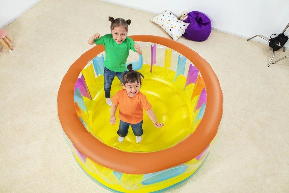 Pripučiamas batutas Bestway BounceJam, 180 x 86 cm