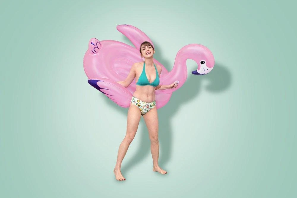 Bestway didelis pripučiamas flamingas 41475