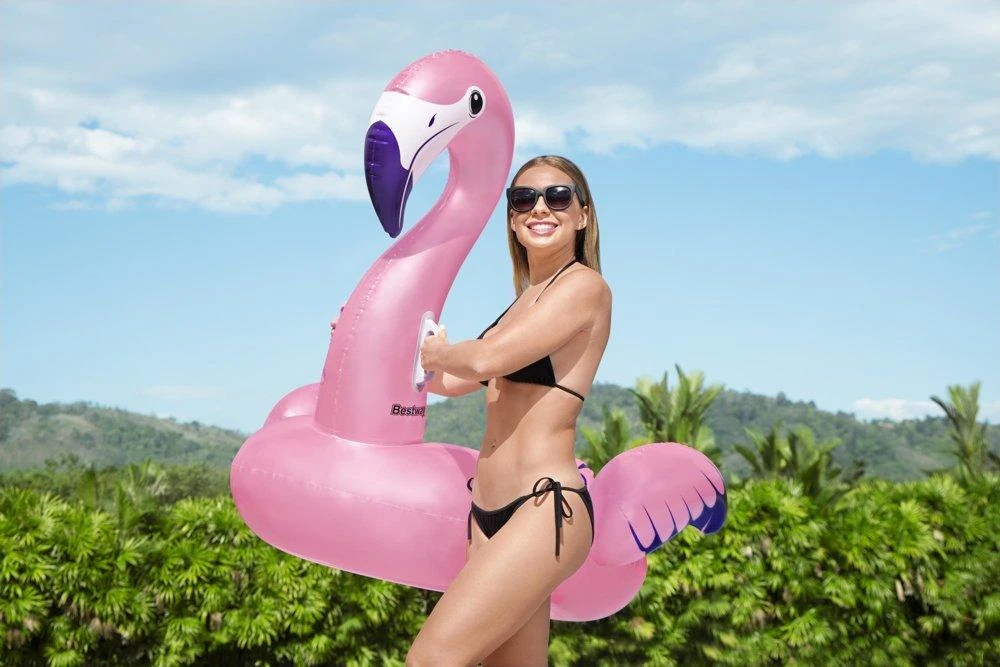 Bestway didelis pripučiamas flamingas 41475