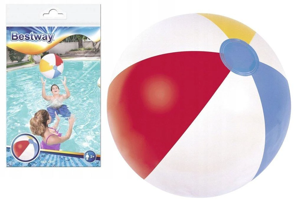 Bestway 31022 paplūdimio kamuolys Multi spalvos Vinilas 61 cm