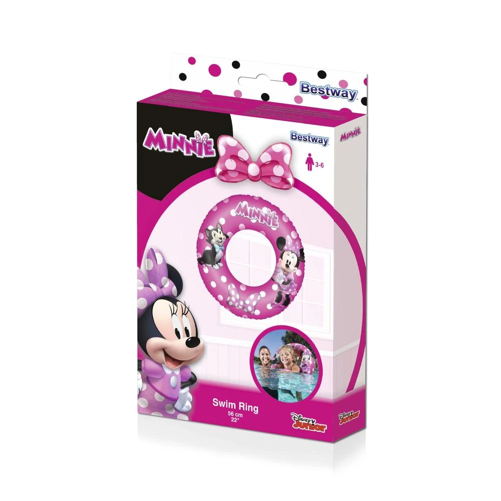 Bestway plaukimo ratas 56 cm Minnie Mouse