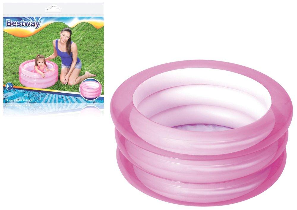 Pripučiamas baseinas Bestway 51033 rožinis