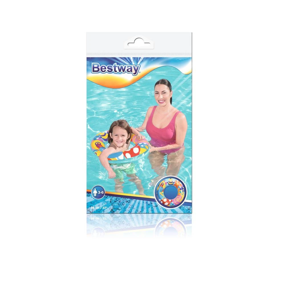 BESTWAY plaukimo ratas Designer, diametras 56cm, asort., 36013