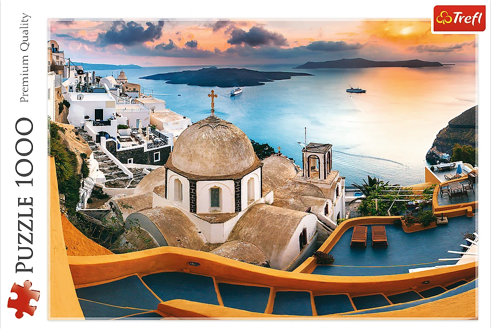 Trefl Dėlionė 1000 vnt. - Santorini