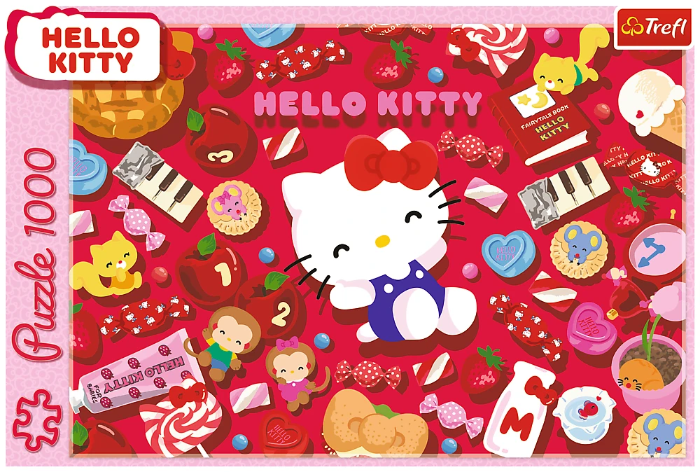 Trefl Dėlionė 1000 vnt. - Hello Kitty