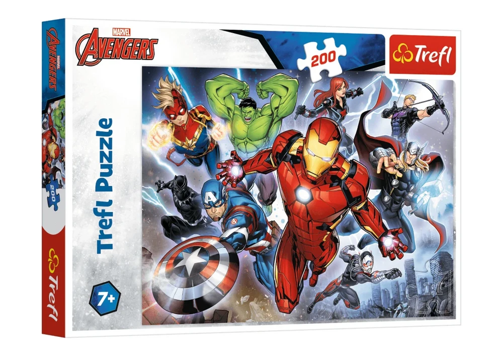 Trefl Dėlionė 200 vnt. - The Avengers (Keršytojai)