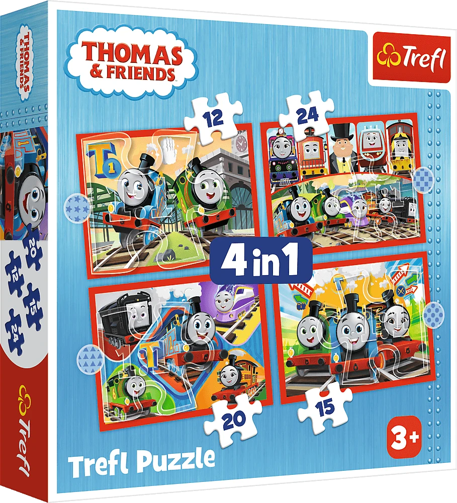 Trefl dėlionė 207 vnt. - Traukinukas Tomas