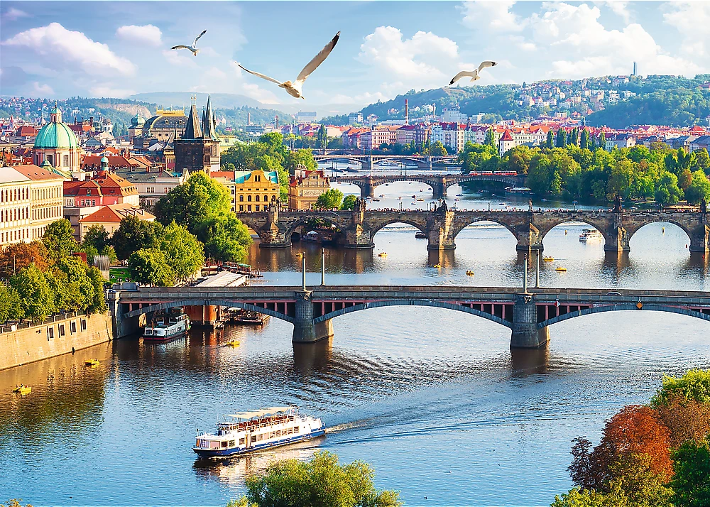 Trefl Dėlionė 500 vnt. - Praha