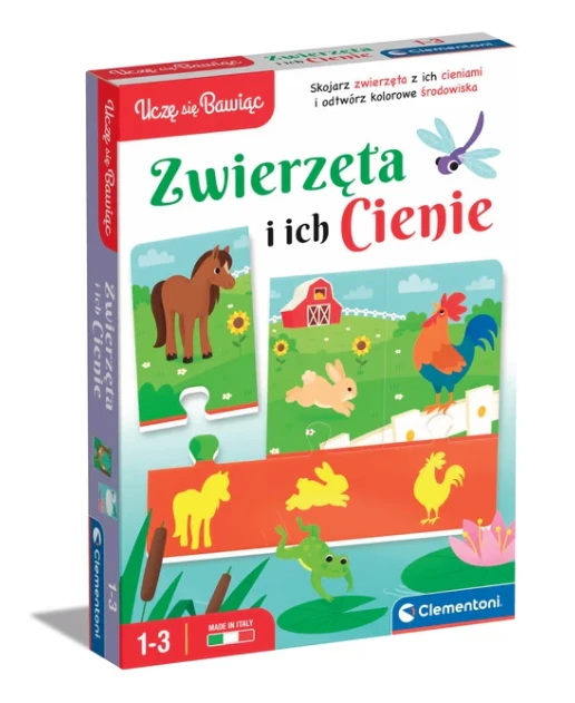 Dėlionė Gyvūnai ir jų šešėliai Clementoni 50762