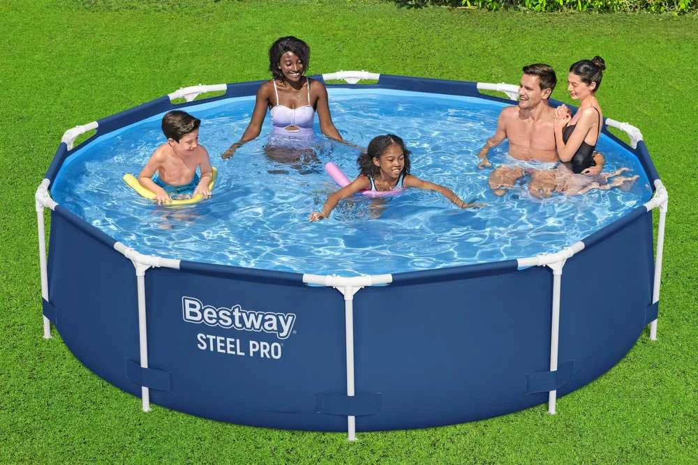 Karkasinis baseinas su siurbliu Bestway Steel Pro  56679 305x76cm