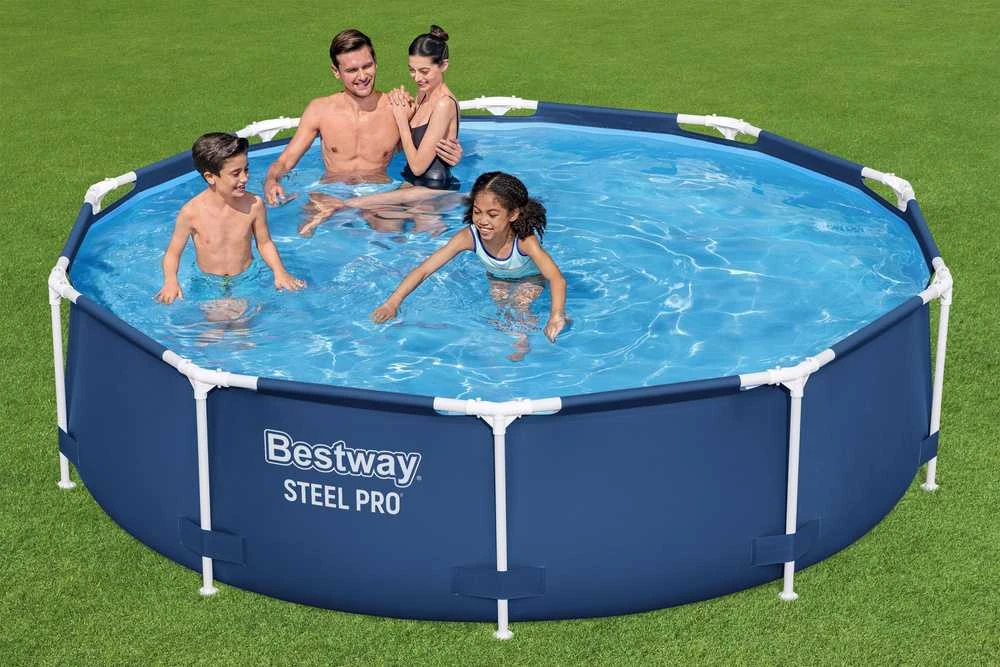 Karkasinis baseinas su siurbliu Bestway Steel Pro  56679 305x76cm