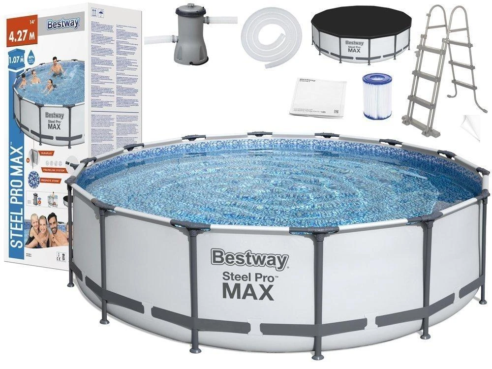 Karkasinis baseinas Bestway Steel Pro Max 56950, 427 x 107 cm