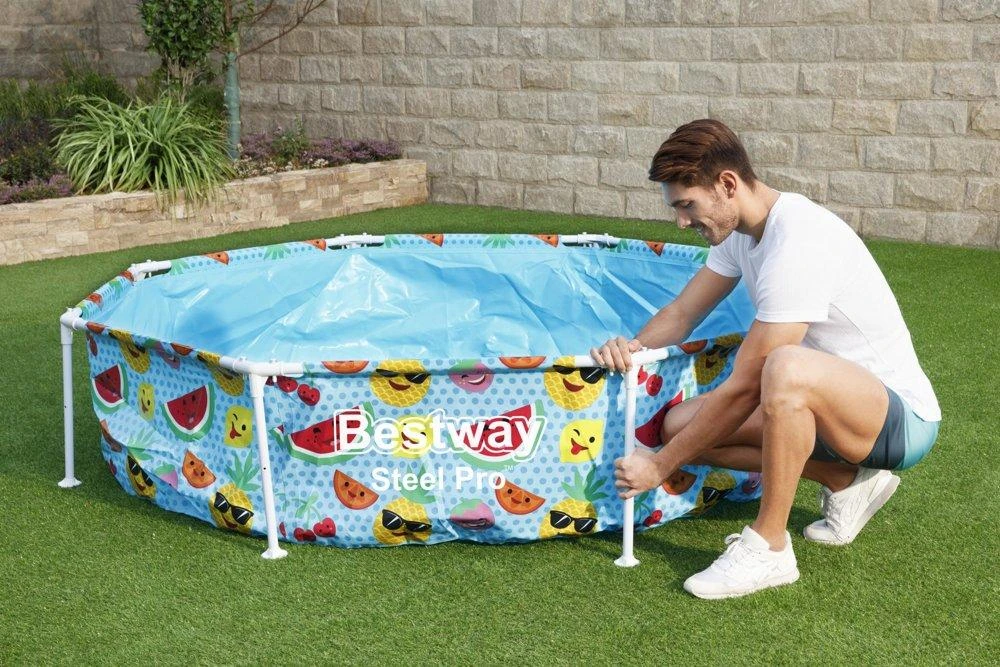 BESTWAY baseinas Pavėsyje purslų 2,44m x 51cm, 56432