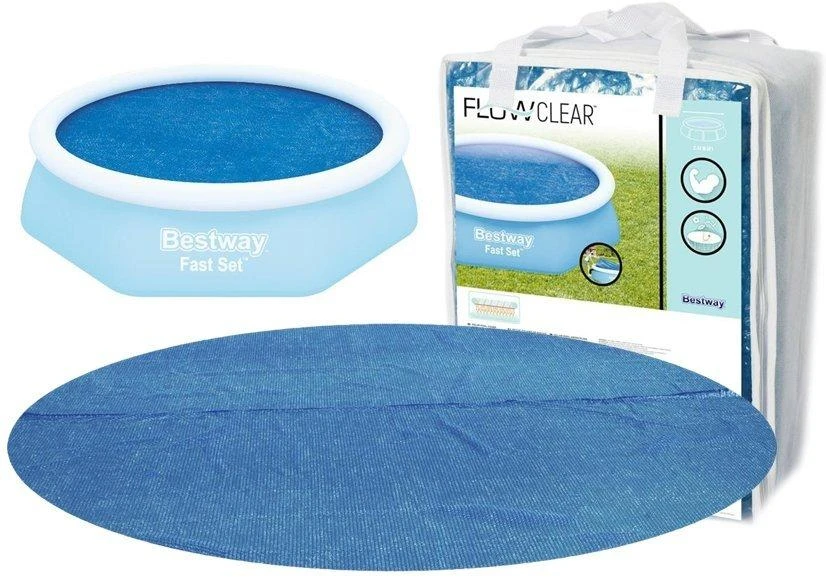 Apvalaus baseino uždanga Bestway Solar, 244cm