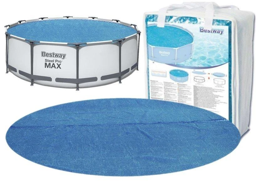 Bestway Šilumą sulaikantis baseino uždangalas Flowclear, 356cm