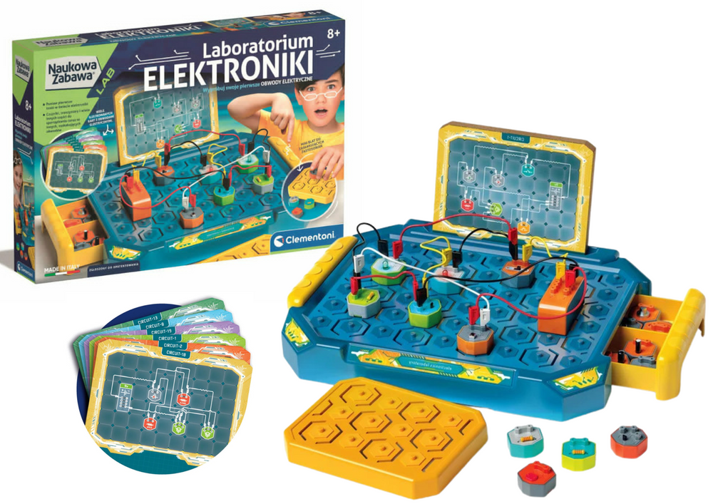 Clementoni mokslo ir pramogų elektronikos laboratorija 50727